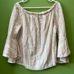 Scoop neck blouse